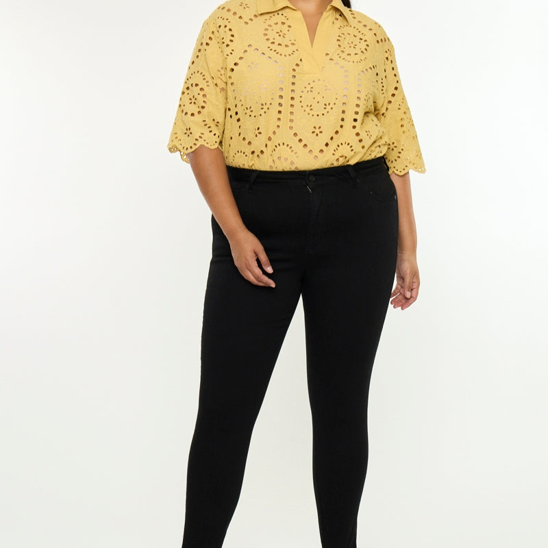 Hadlee High Rise Ankle Skinny ( Plus ) - Official Kancan USA