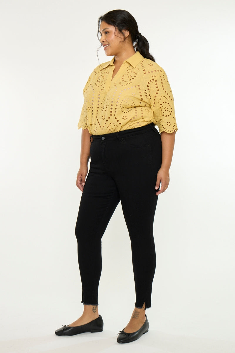 Hadlee High Rise Ankle Skinny ( Plus ) - Official Kancan USA