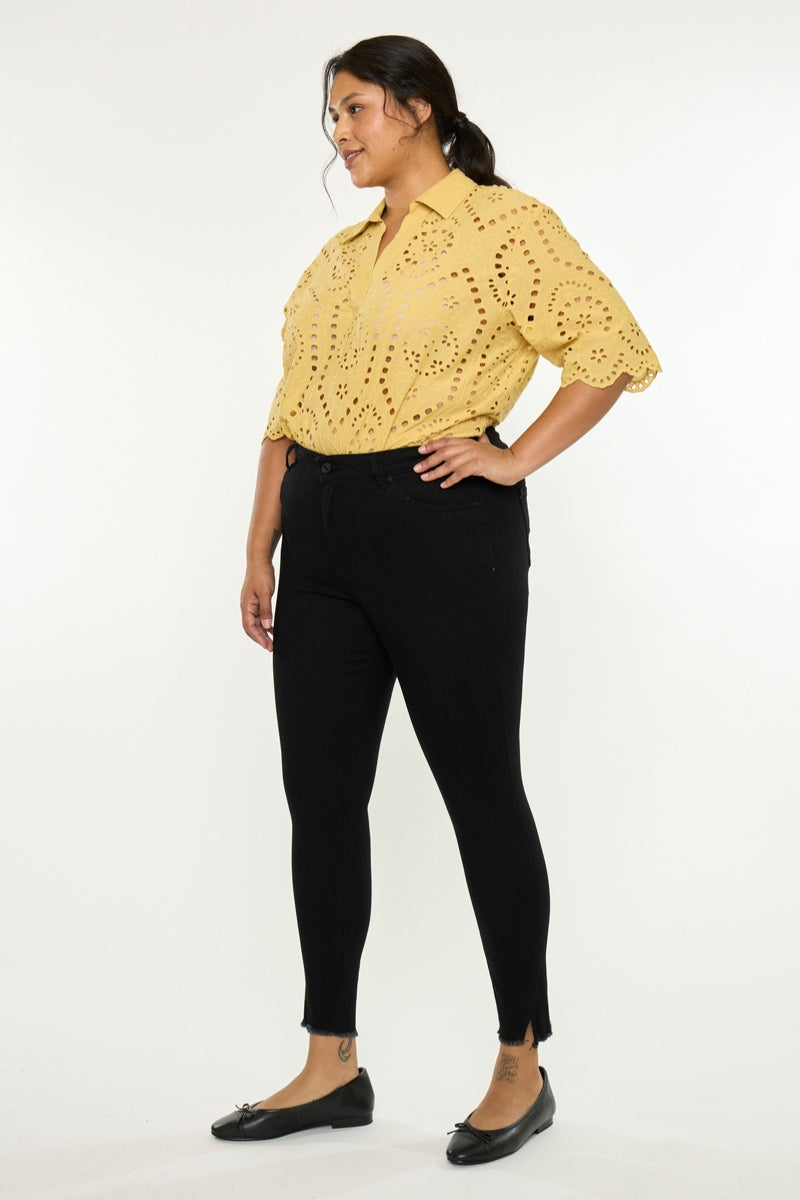 Hadlee High Rise Ankle Skinny ( Plus ) - Official Kancan USA