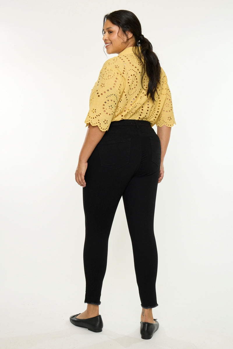 Hadlee High Rise Ankle Skinny ( Plus ) - Official Kancan USA