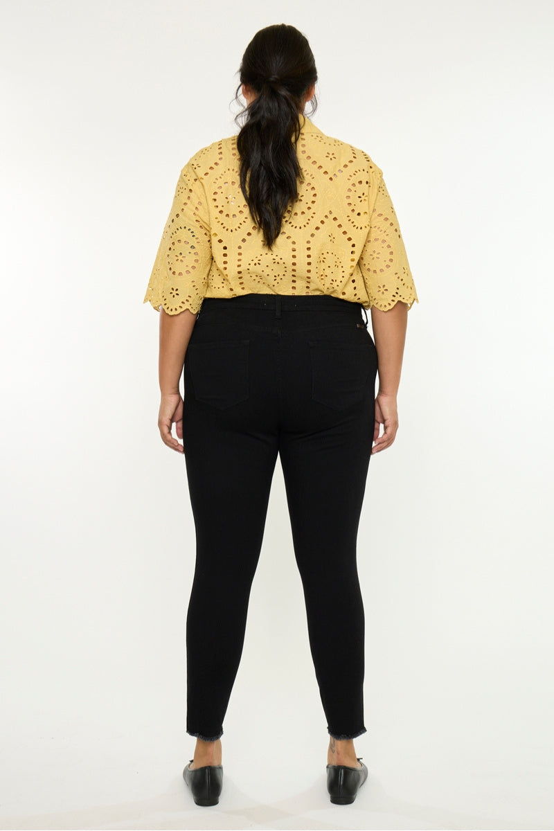 Hadlee High Rise Ankle Skinny ( Plus ) - Official Kancan USA