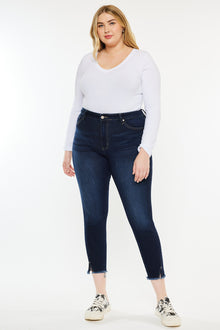  Naira Ultra High Rise Ankle Skinny Jeans (Plus Size) - Official Kancan USA