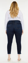 Naira Ultra High Rise Ankle Skinny Jeans (Plus Size) - Official Kancan USA