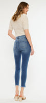 Zinnia High Rise Ankle Skinny Jeans - Official Kancan USA