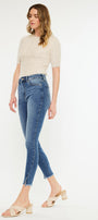 Zinnia High Rise Ankle Skinny Jeans - Official Kancan USA