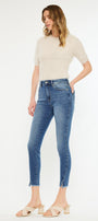 Zinnia High Rise Ankle Skinny Jeans - Official Kancan USA