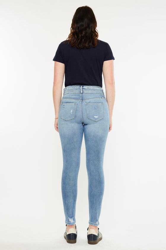 Simone Ultra High Rise Ankle Skinny Jeans - Curvy