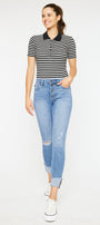 Irina High Rise Ankle Skinny - Official Kancan USA