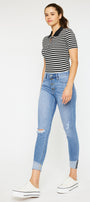 Irina High Rise Ankle Skinny - Official Kancan USA