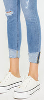Irina High Rise Ankle Skinny - Official Kancan USA