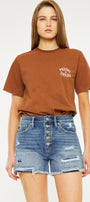 Krissy Ultra High Rise Mom Shorts - Official Kancan USA