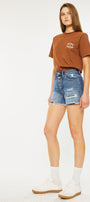 Krissy Ultra High Rise Mom Shorts - Official Kancan USA