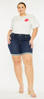 Chance Mid Rise Shorts (Plus Size) - Official Kancan USA