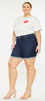 Chance Mid Rise Shorts (Plus Size) - Official Kancan USA