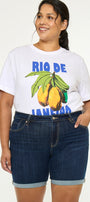 Chance Mid Rise Shorts (Plus Size) - Official Kancan USA