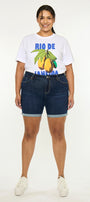 Chance Mid Rise Shorts (Plus Size) - Official Kancan USA