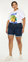 Chance Mid Rise Shorts (Plus Size) - Official Kancan USA