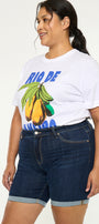Chance Mid Rise Shorts (Plus Size) - Official Kancan USA