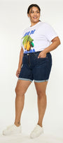 Chance Mid Rise Shorts (Plus Size) - Official Kancan USA