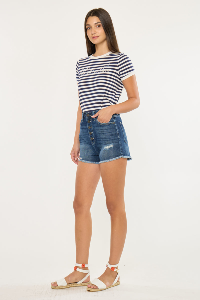 Sofia Ultra High Rise Shorts - Official Kancan USA