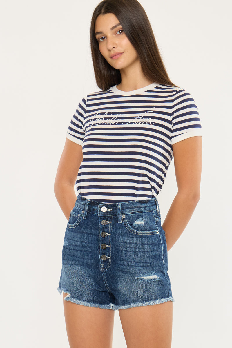 Sofia Ultra High Rise Shorts - Official Kancan USA