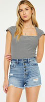 Sofia Ultra High Rise Shorts - Official Kancan USA