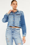 Sawyer Distressed Denim Jacket
