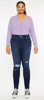 Taly High Rise Super Skinny Jeans (Plus Size) - Official Kancan USA