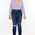 Taly High Rise Super Skinny Jeans (Plus Size) - Official Kancan USA