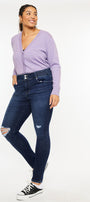 Taly High Rise Super Skinny Jeans (Plus Size) - Official Kancan USA