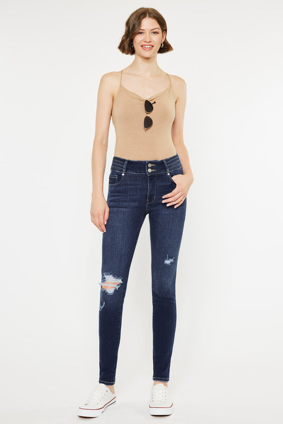Morgan High Rise Super Skinny Jeans - Official Kancan USA