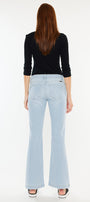 Saylor Mid Rise Flare Jeans (Petite) - Official Kancan USA