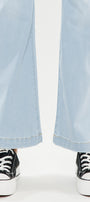 Saylor Mid Rise Flare Jeans (Petite) - Official Kancan USA