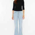 Saylor Mid Rise Flare Jeans (Petite) - Official Kancan USA