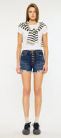 Lorna Ultra High Rise Mom Shorts - Official Kancan USA