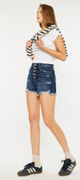 Lorna Ultra High Rise Mom Shorts - Official Kancan USA