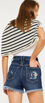 Lorna Ultra High Rise Mom Shorts - Official Kancan USA