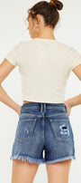 Lorna Ultra High Rise Mom Shorts - Official Kancan USA