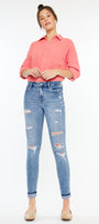 Amanda High Rise Ankle Skinny Jeans - Official Kancan USA