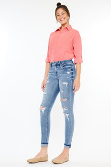  Amanda High Rise Ankle Skinny Jeans - Official Kancan USA