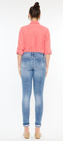 Amanda High Rise Ankle Skinny Jeans - Official Kancan USA