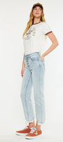 Thelma High Rise Slim Straight Leg Jeans - Official Kancan USA