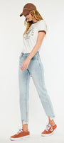 Thelma High Rise Slim Straight Leg Jeans - Official Kancan USA