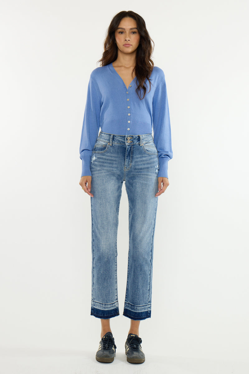Georgia Ultra High Rise Slim Straight