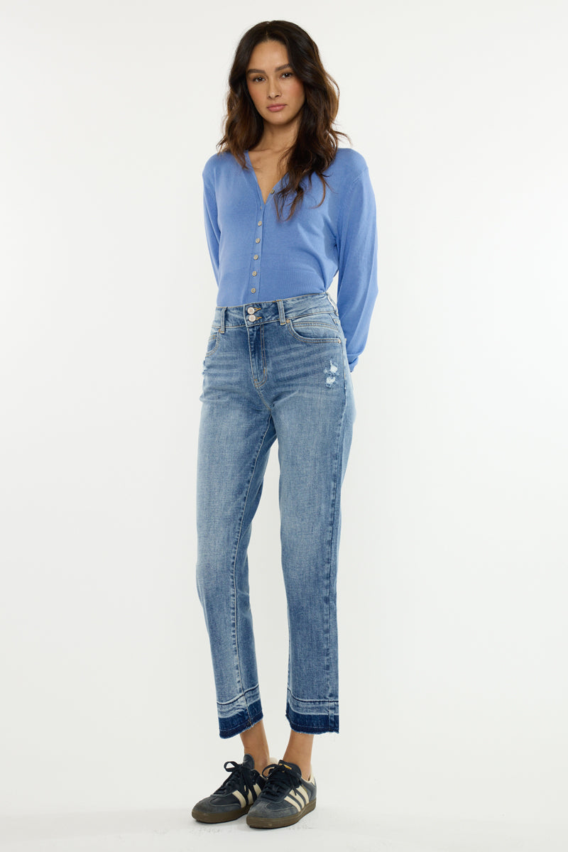 Georgia Ultra High Rise Slim Straight