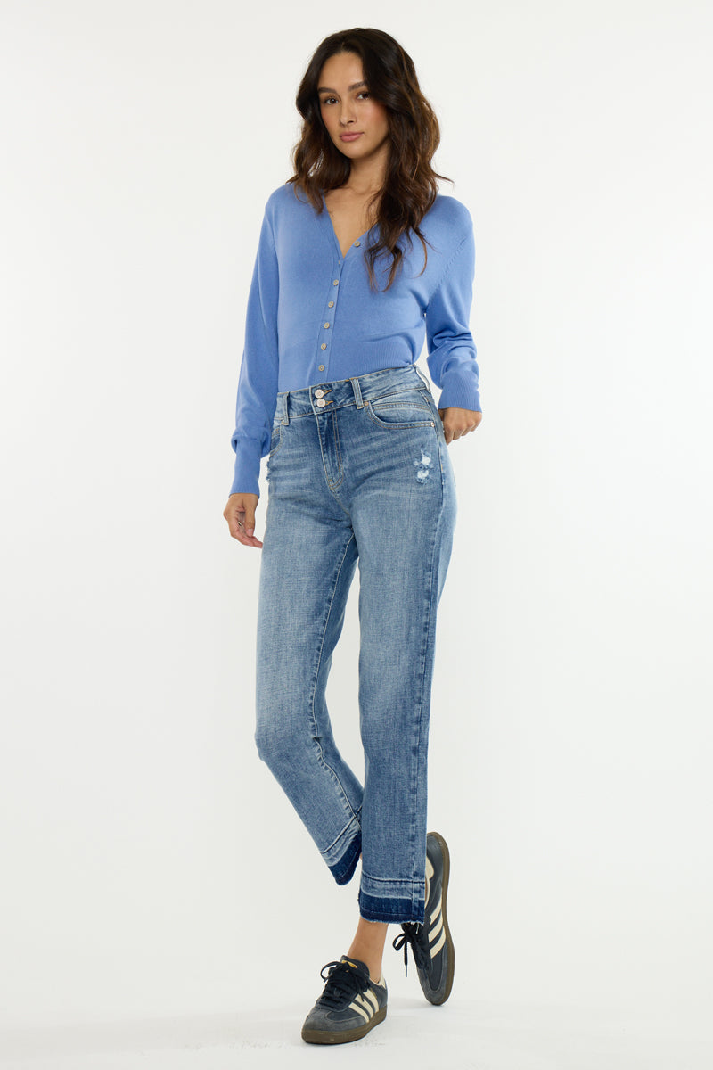 Georgia Ultra High Rise Slim Straight