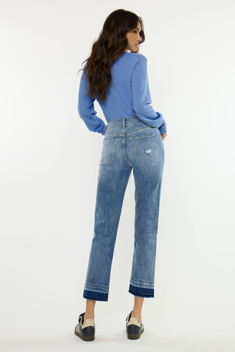Georgia Ultra High Rise Slim Straight