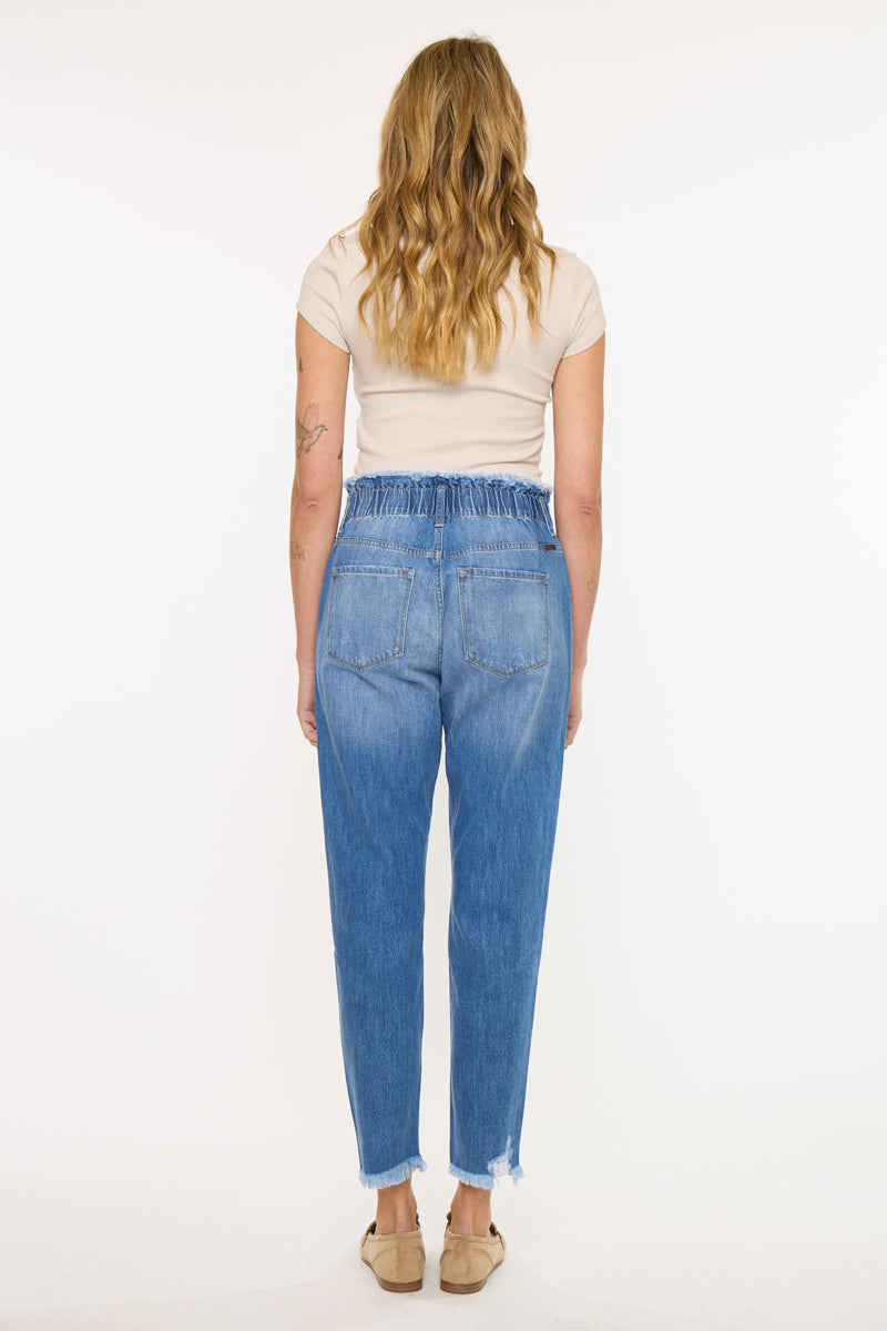 Angel Ultra High Rise Paperbag Mom - Official Kancan USA