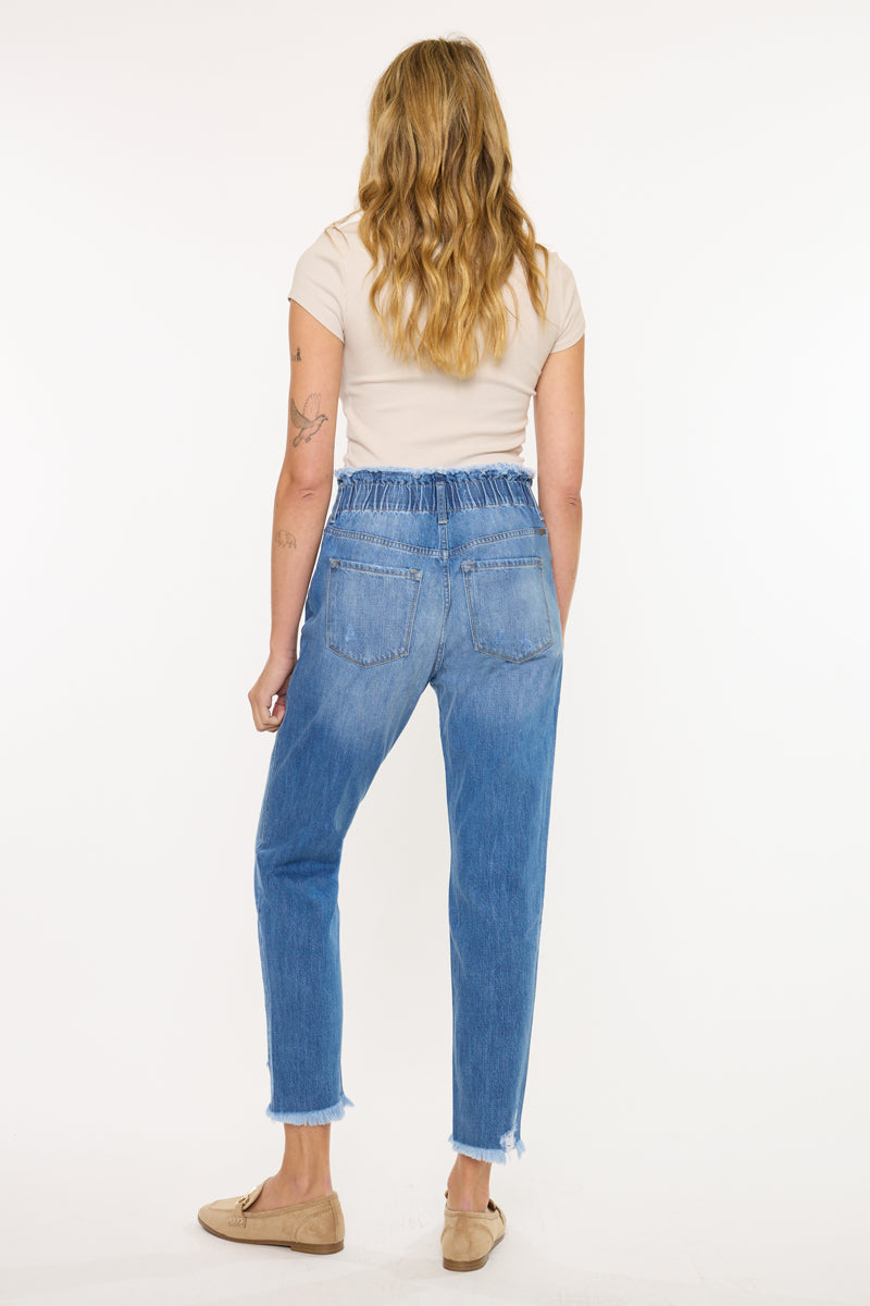 Angel Ultra High Rise Paperbag Mom - Official Kancan USA