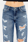 Effy Mid Rise Boyfriend Jeans - Official Kancan USA